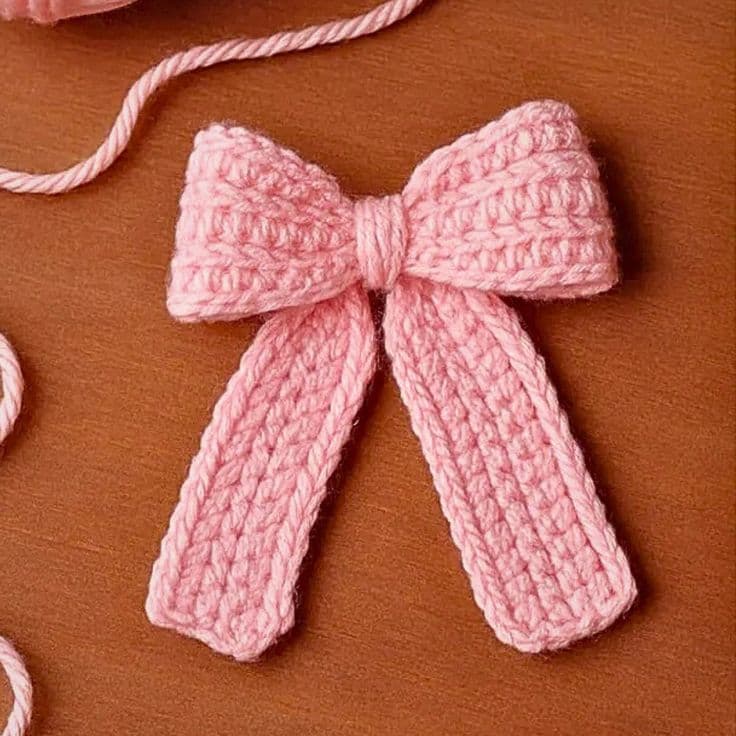 Bow hair clip